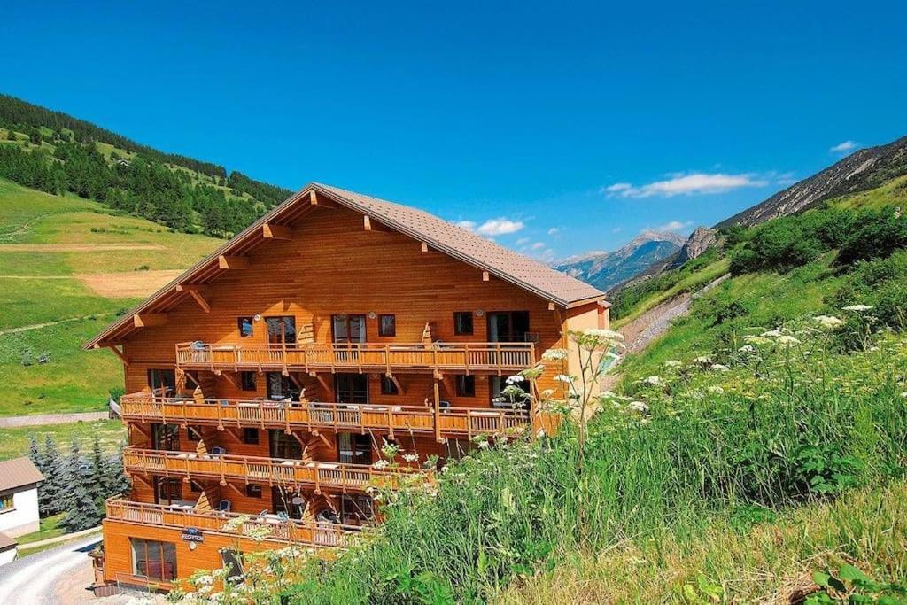 T2/3 6Pers & Pied Des Pistes & Piscine Chauffee Apartment Vars  Exterior photo